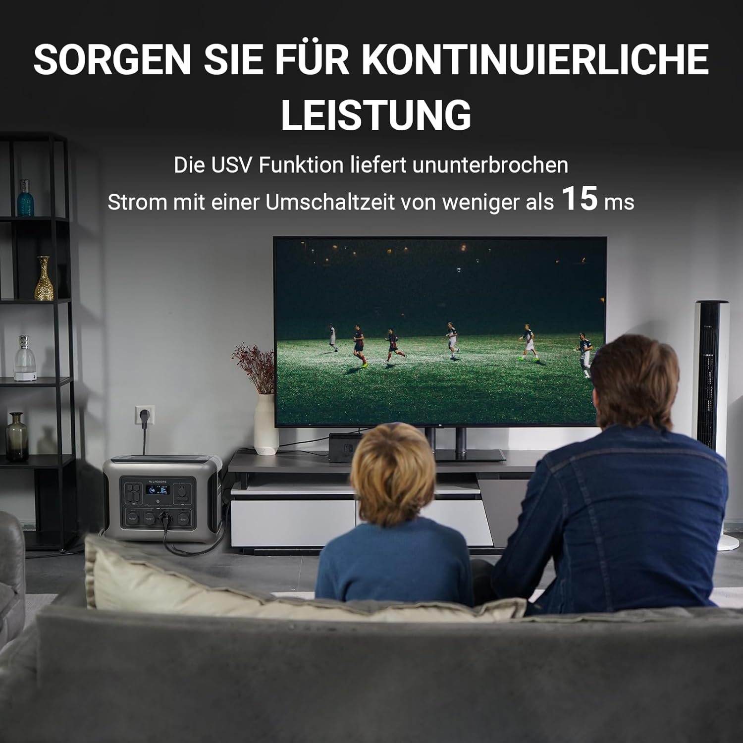 ALLPOWERS R2500 V2 Tragbares Kraftwerk mit Solarpanel 200 W SE200, 1920 Wh Solargenerator mit 4 x 2500 W Ausgang, LiFePO4-Akku, Schnellladung für Camping, Wohnmobil, netzunabhängig, Stromausfall – Bild 6