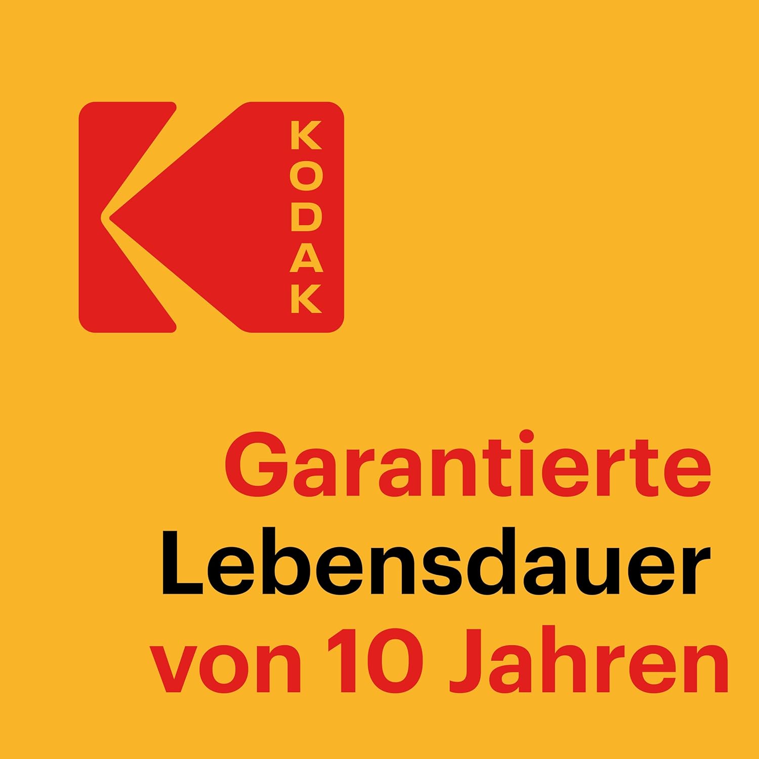 Kodak Xtralife 60er-Pack AAA-Batterien, Triple-A-Batteriepack, LR03 Alkaline 1,5 V, 10 Jahre Haltbarkeit, ideal für Geräte mit hohem Stromverbrauch, 6x mehr Leistung, kunststofffreier Karton – Bild 3