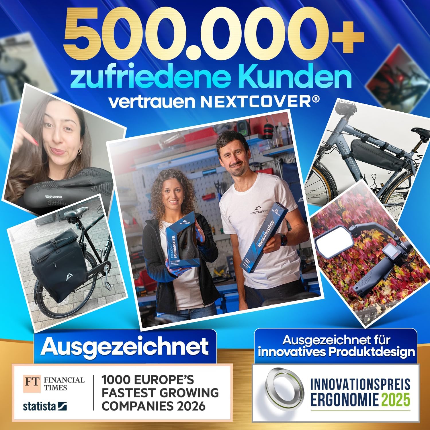 Nextcover Fahrrad-Gepäckträger TPU (Schwarz) – Bild 8