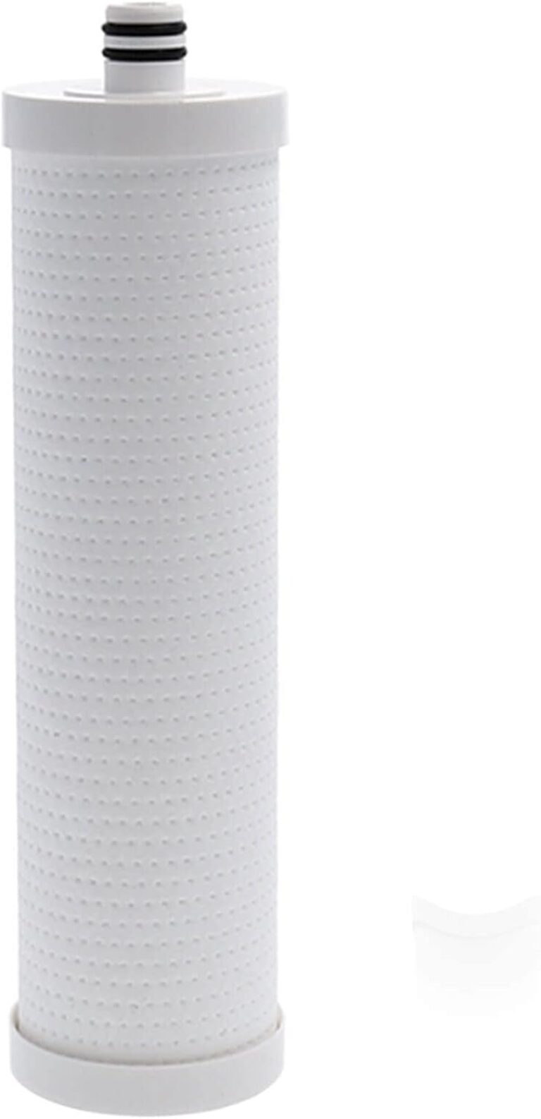 HappyFilter 3-in-1 Ersatzfilter Kalk- und Aromafilter, hält ca. 6 Monate oder 3500–4000 Liter, filtert Chlor, Sedimente, Rost, Kalk, reduziert Bakterien, Viren, Metalle
