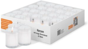 ration1.de 25 Kerzen, Teelichter gr...