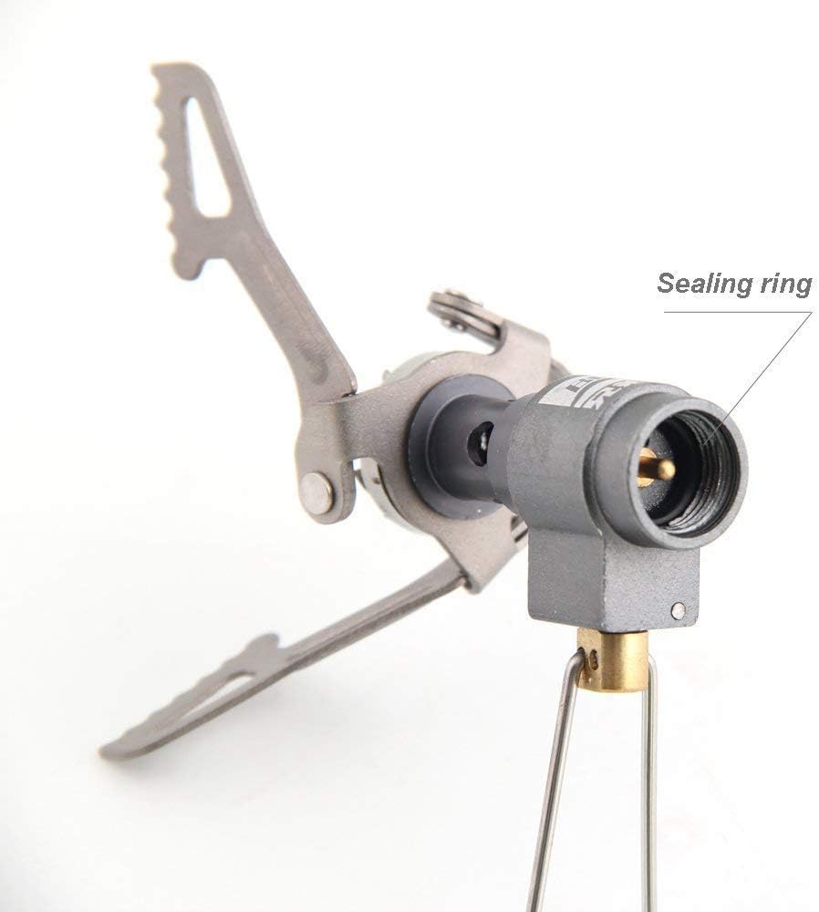 BRS Nur 25 g BRS Ultraleichter Kocher BRS-3000T Titanlegierung Campingkocher Gaskocher Outdoor-Kocher Outdoor-Kocher Gaskocher Tragbares Miniatur-Picknick … – Bild 6