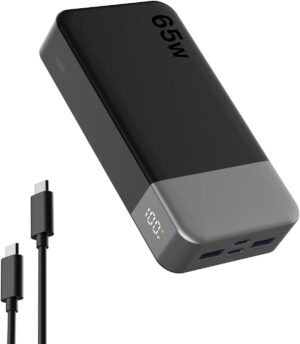 NOBIS Powerbank 20000 mAh, 65 W Sch...