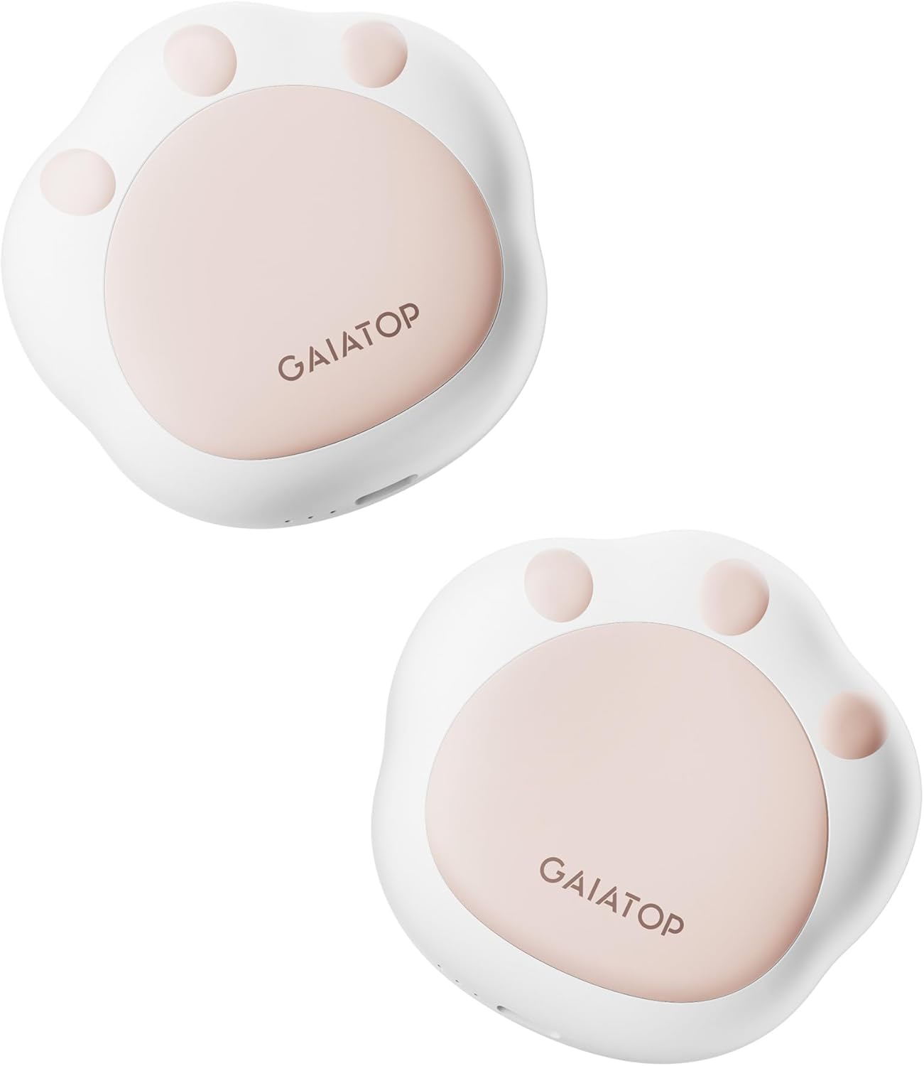 Gaiatop Elektrischer Handwärmer, 2 Stück, 4000 mAh, Taschenwärmer, wiederverwendbar, 3 Heizmodi, elektrische Handwärmer, Outdoor, Camping, Wandern, Gadgets, Jagdzubehör, warmes Geschenk für Frauen, Männer