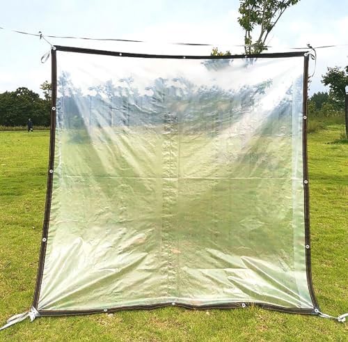 Wasserdichtes Outdoor-Abdeckplane, multifunktionaler Zeltschirm, robustes Kunststoffgewebe für Camping, Wandern, Strand und Notunterkunft – Bild 2