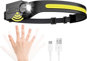 Lepro Stirnlampe, superhelle LED-St...