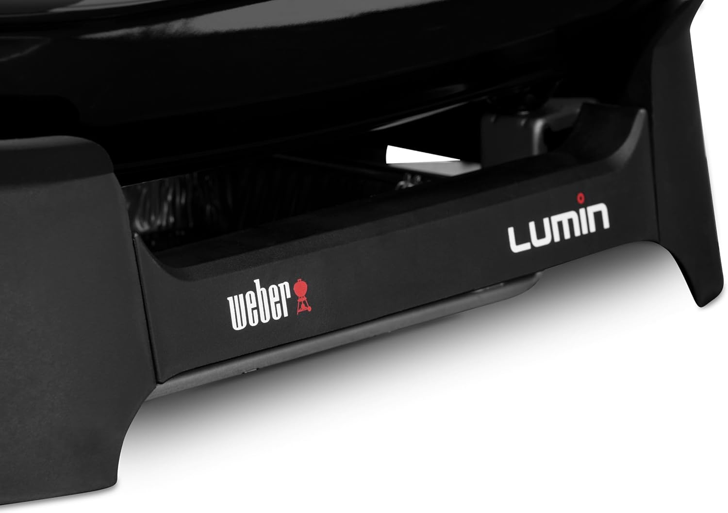 Weber Lumin 92010879 Elektrogrill mit Stand-/Anbraten, Räuchern, Dünsten, Garen und Warmhalten, bis 315 °C, porzellanemaillierte Gusseisenroste, 33 x 49 cm Grillfläche, schwarz – Bild 8