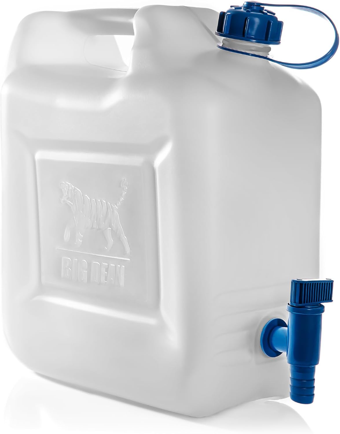 BigDean Wasserkanister 12L Trinkwasserbehälter, Trinkwasserkanister mit Wasserhahn, lebensmittelecht, geeignet für 10-12 Liter, -20 - +70 Grad Celsius Reisekanister – Bild 8