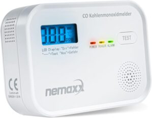NEMAXX CM18 Kohlenmonoxidmelder mit...