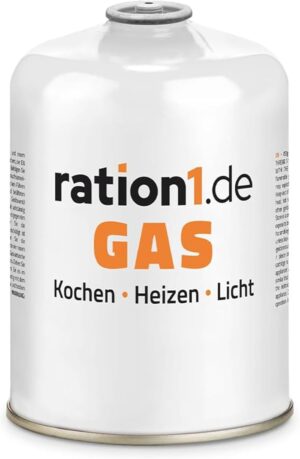 Ration1 Gaskartusche 450 g – Schr...