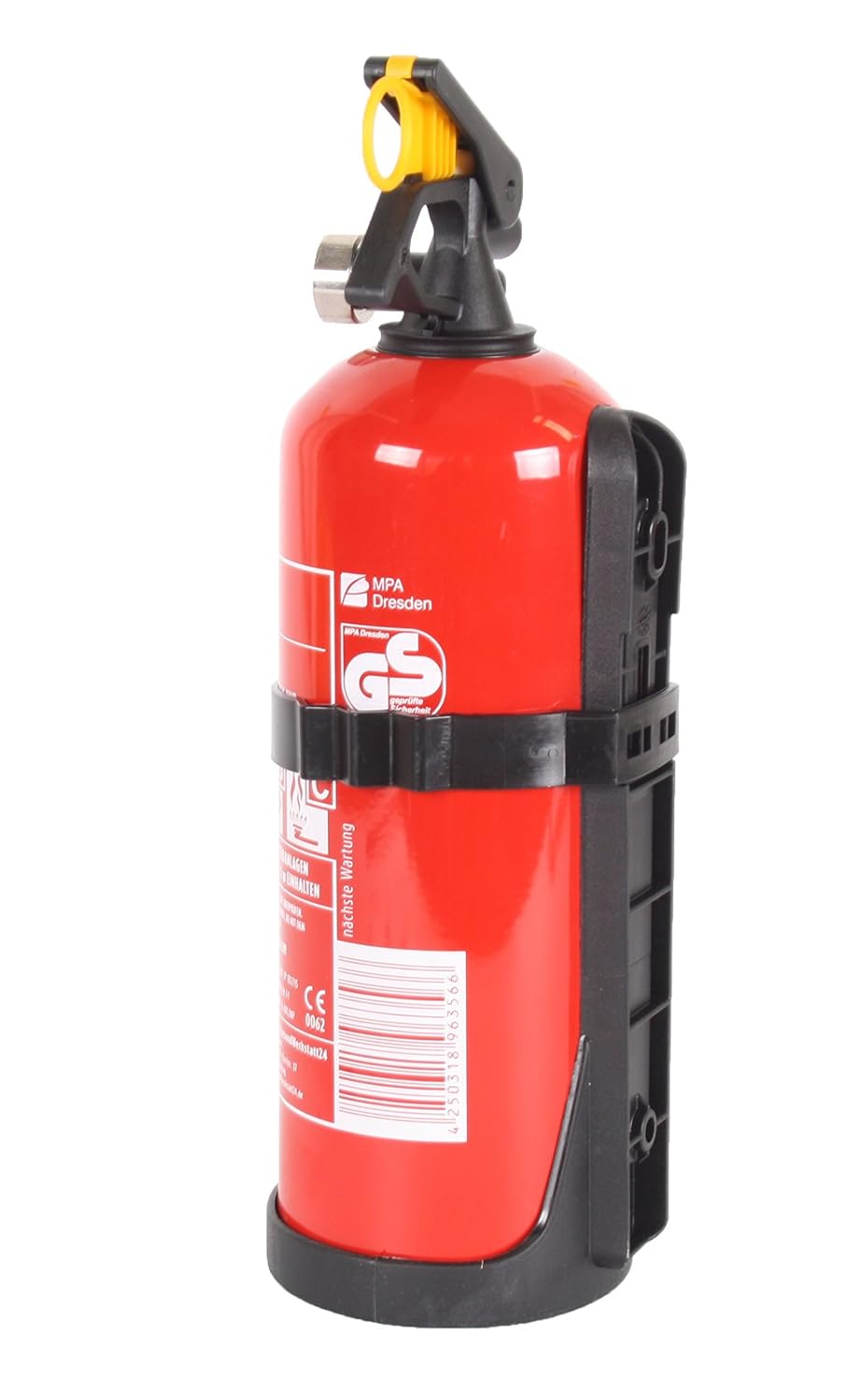 EXDINGER Auto-Feuerlöscher 1 kg ABC-Halterung Manometer (Pulverlöscher GP-1X) – Bild 3