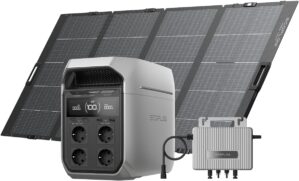 EcoFlow Delta 3 Plus Tragbares Kraf...