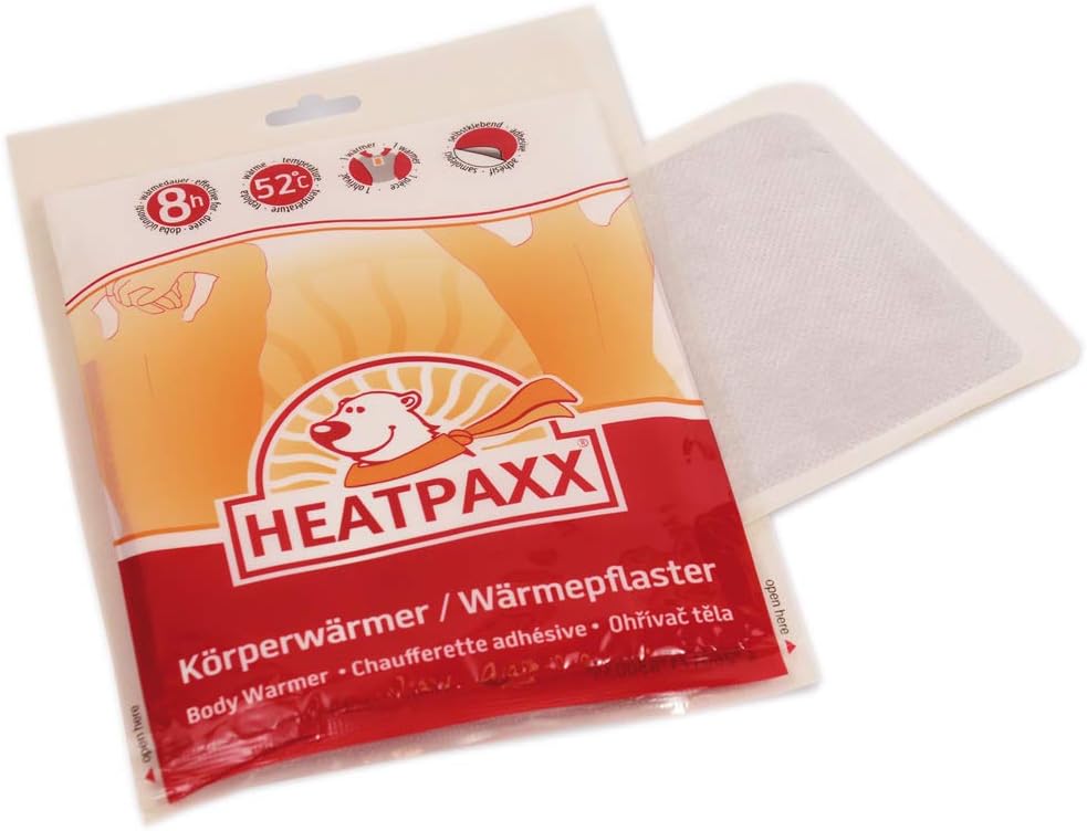HeatPaxx Körperwärmer, 10 Wärmepflaster, extra warme, dünne und leichte Wärmepflaster für Bauch und Rücken, punktgenaue Wohlfühlwärme, Körperwärmer, Rückenwärmer (10) – Bild 2