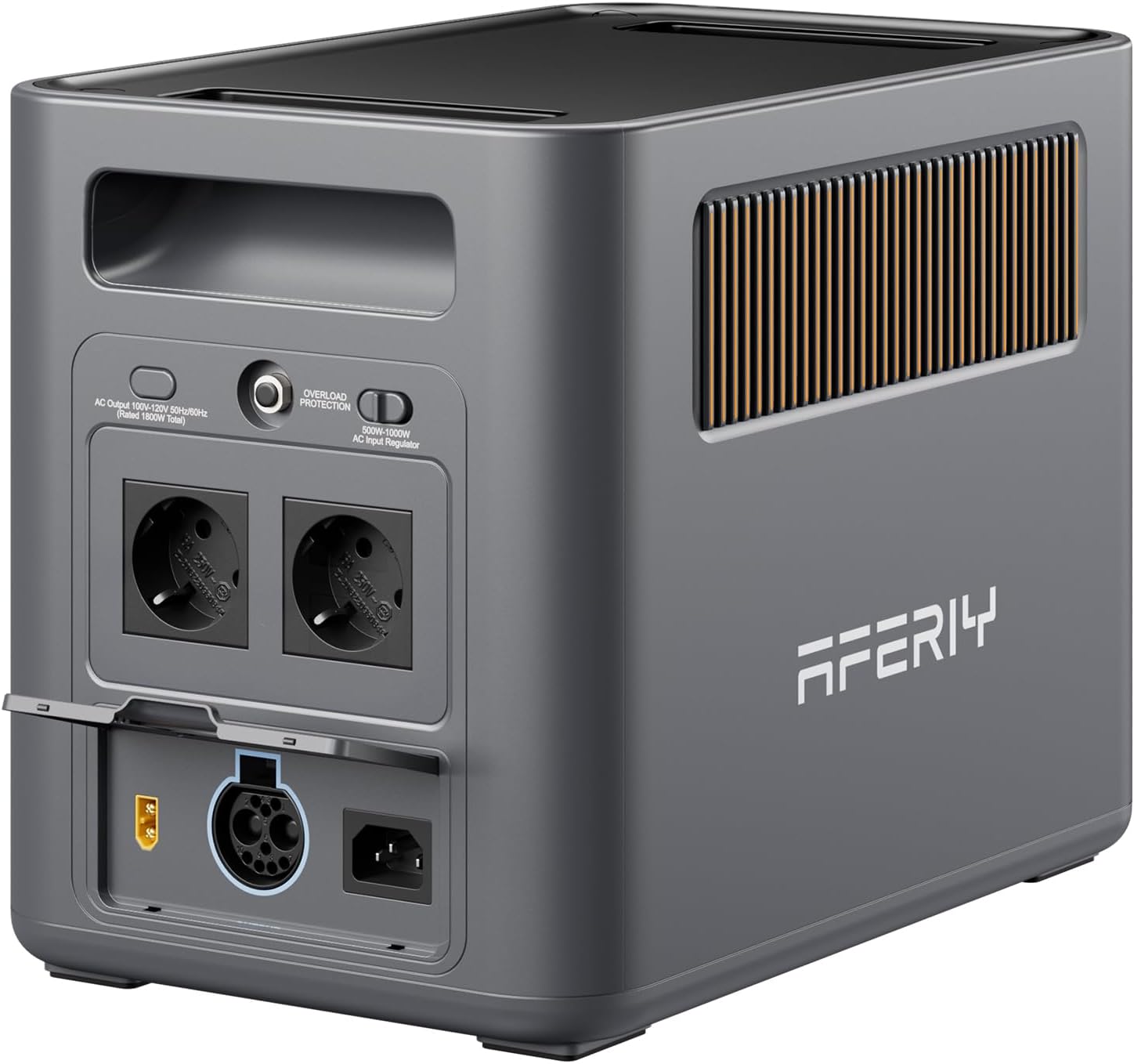 AFERIY 1800 W tragbares Kraftwerk, 1024 Wh, erweiterbar auf 5120 Wh LiFePO4-Solargenerator & 1 Stunde Schnellladung, – Bild 10