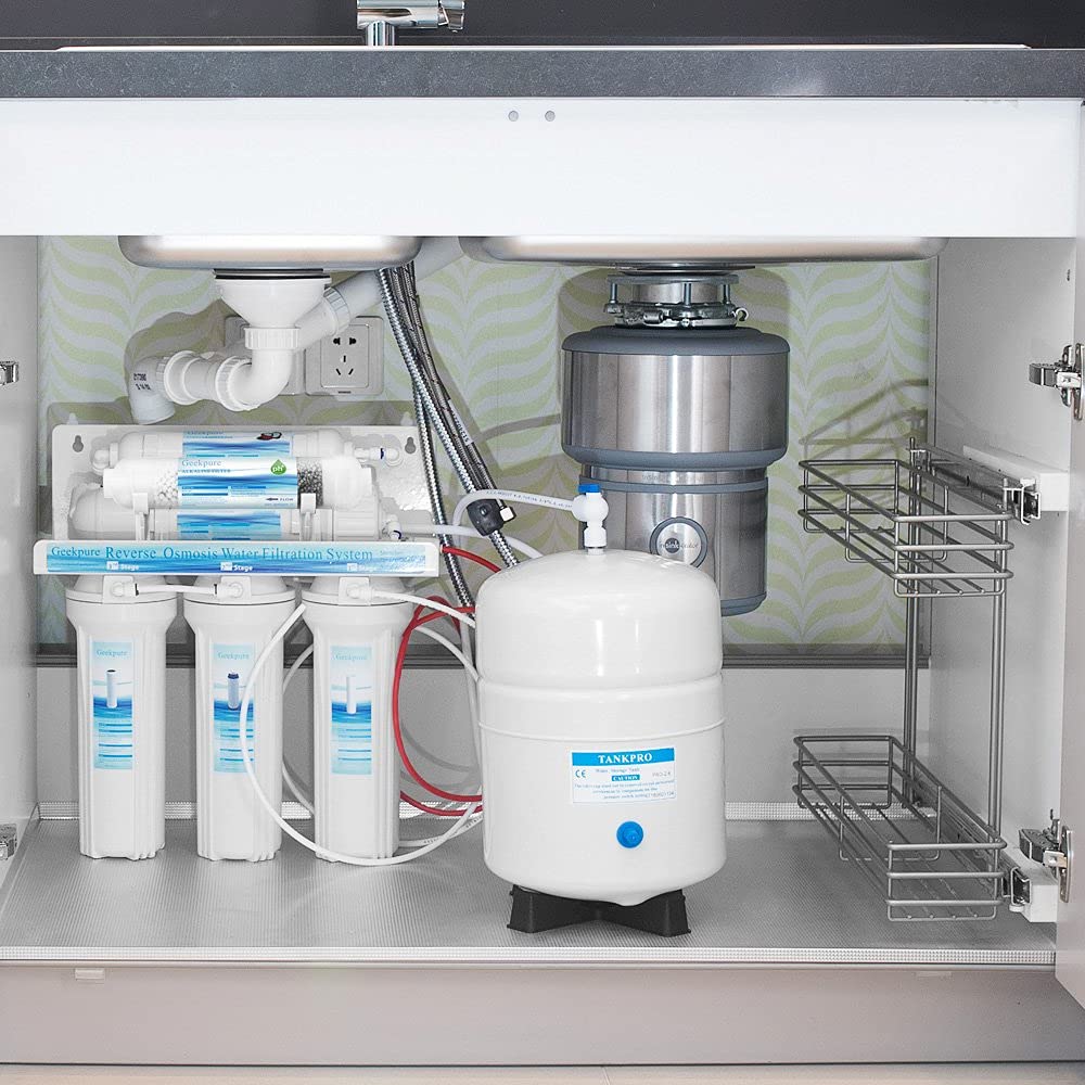 Geekpure 6-stufiges Umkehrosmose-Trinkwasserfiltersystem mit alkalischem pH + Remineralisierungsfilter -75GPD – Bild 9