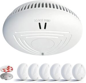 DAYTECH Rauchmelder 10 Jahresbatter...