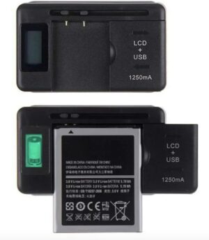 2-in-1-USB- und AC100-240-V-Ladeger...