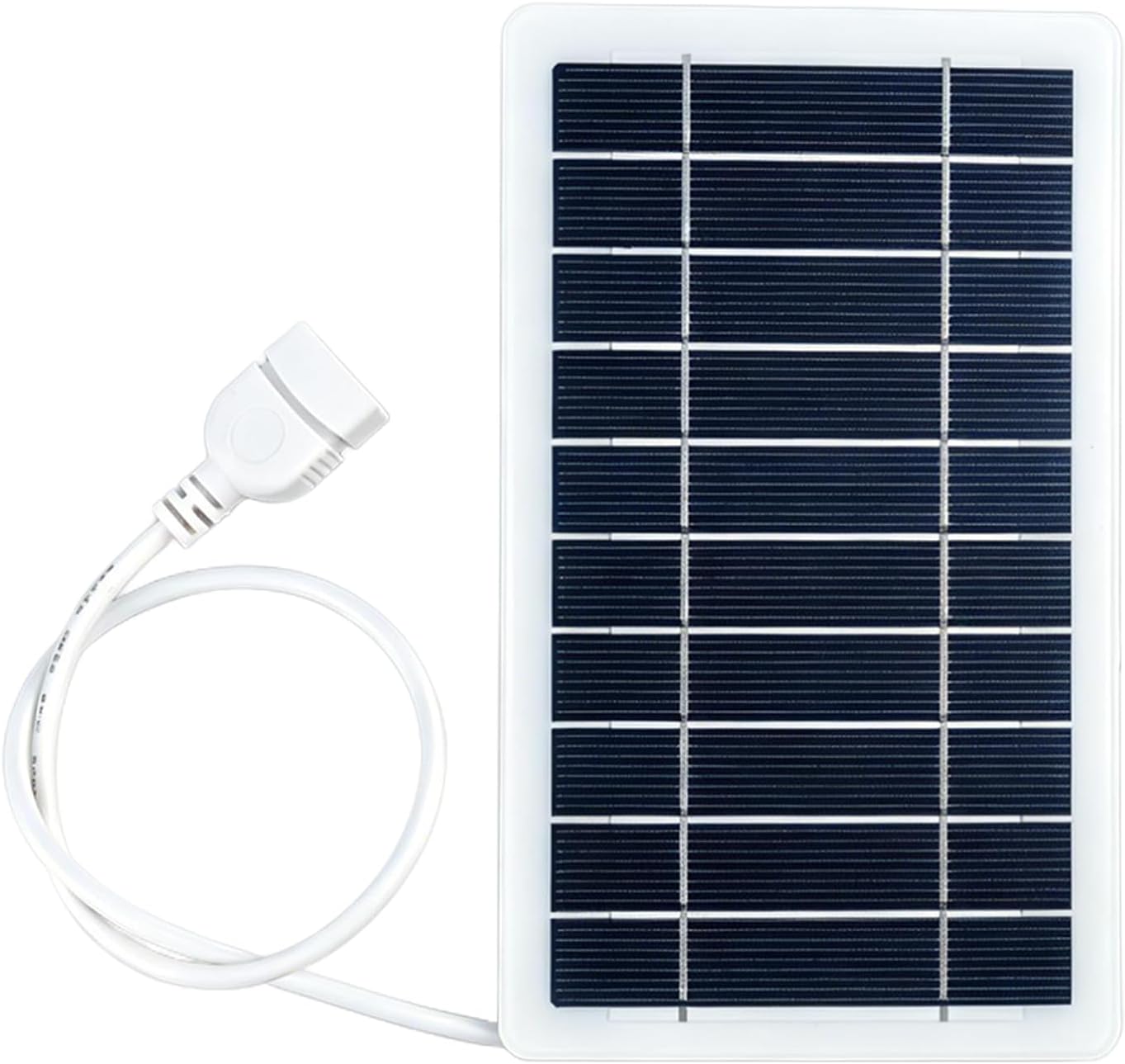 Tragbares Solarpanel 5 W 5 V mit USB-Anschluss – IP65 wasserdichtes Solar-Ladegerät für Handy, Powerbank, Camping, Wandern, Outdoor – Bild 7