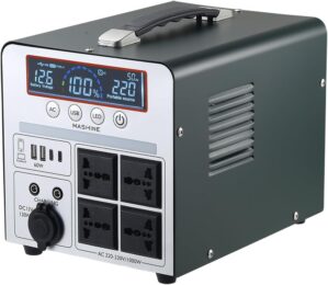 Tragbares Kraftwerk 1000 W/666 Wh, ...