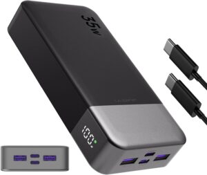 Tragbare Powerbank 20000 mAh, JUOVI...
