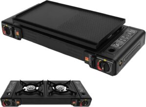 Gaskocher 2 Brenner 2 x 2500 W Gask...