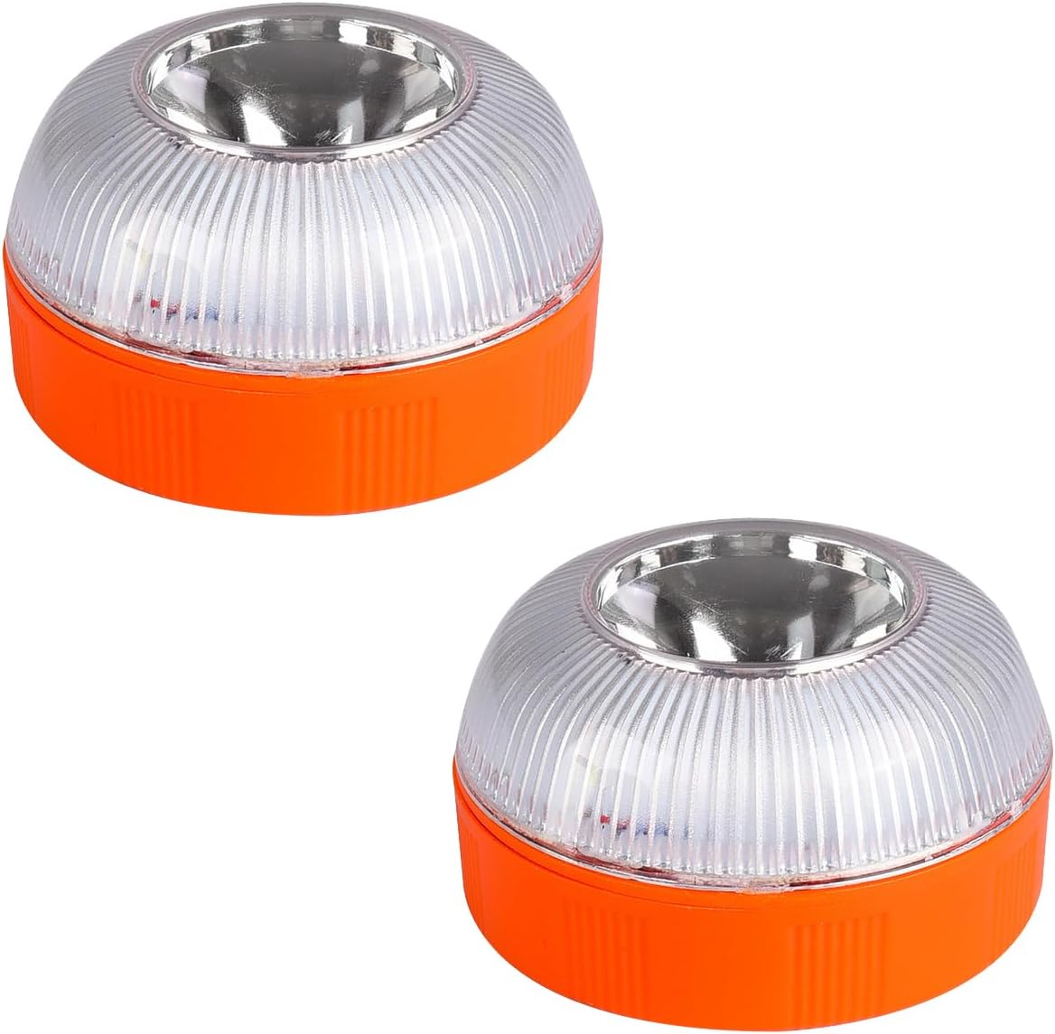 AOHEWEI V16 Warnleuchte mit Magnetfuß für Autodach, 360° LED-Blinklicht, wasserdicht IP54 – Ersatz für Warndreieck, geeignet für Auto, Motorrad, Wohnmobil und LKW