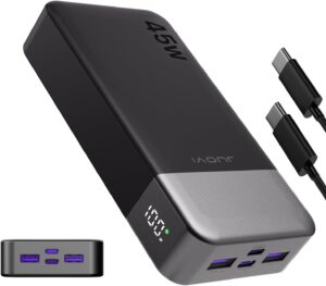 JUOVI Power Bank, 20000 mAh 45 W tr...