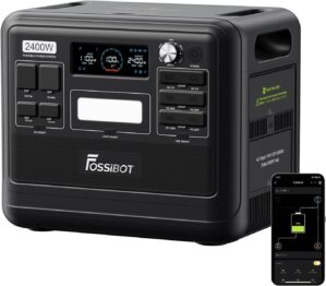 FOSSiBOT Tragbares Kraftwerk F2400 ...