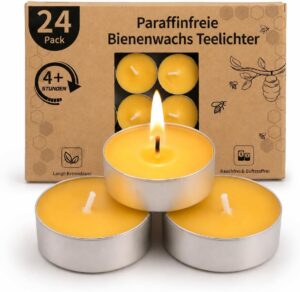LETINE Packung mit 24 Bienenwachs-T...