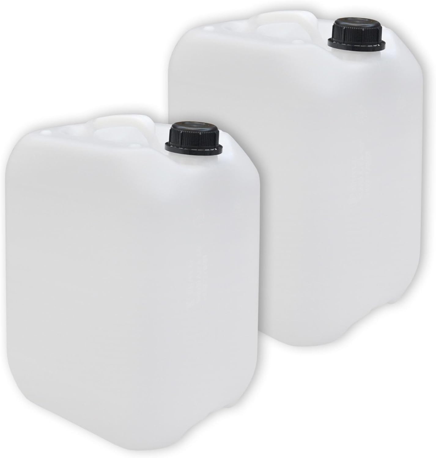 2 x 10 Liter Leerkanister mit Sicherheitsverschluss