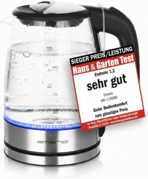Emerio WK-119988 Wasserkocher aus G...