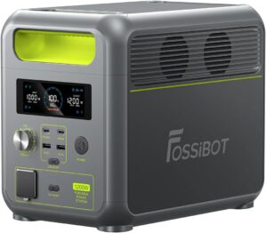 FOSSiBOT F1200 Tragbares Kraftwerk,...
