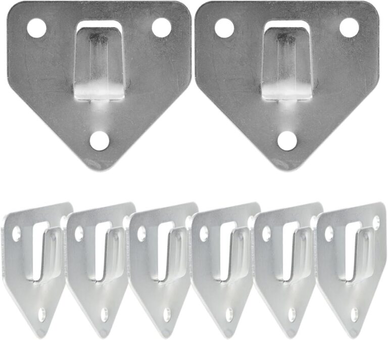 jojofuny 8 Stück Feuerlöscher Wandhalterung, Universal Wandhalterung, Feuerlöscher hängend aus verzinktem Metall, robuste Wandhalterung für Zuhause, Garage