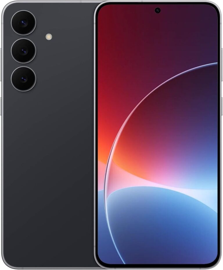 Samsung Galaxy S25 FE 256GB AI Smartphone ohne Vertrag, AI Handy mit Android 15, 8 GB RAM, 256 GB Speicher ohne Simlock (Schwarz, 256, GB) | 75"