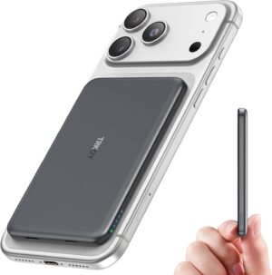 TRKOY 5000 mAh Slim Magnetische Pow...