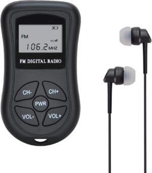 Batteriebetriebenes FM-Taschenradio...
