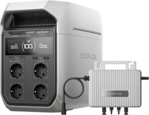 EcoFlow Delta 3 Plus Tragbares Kraf...