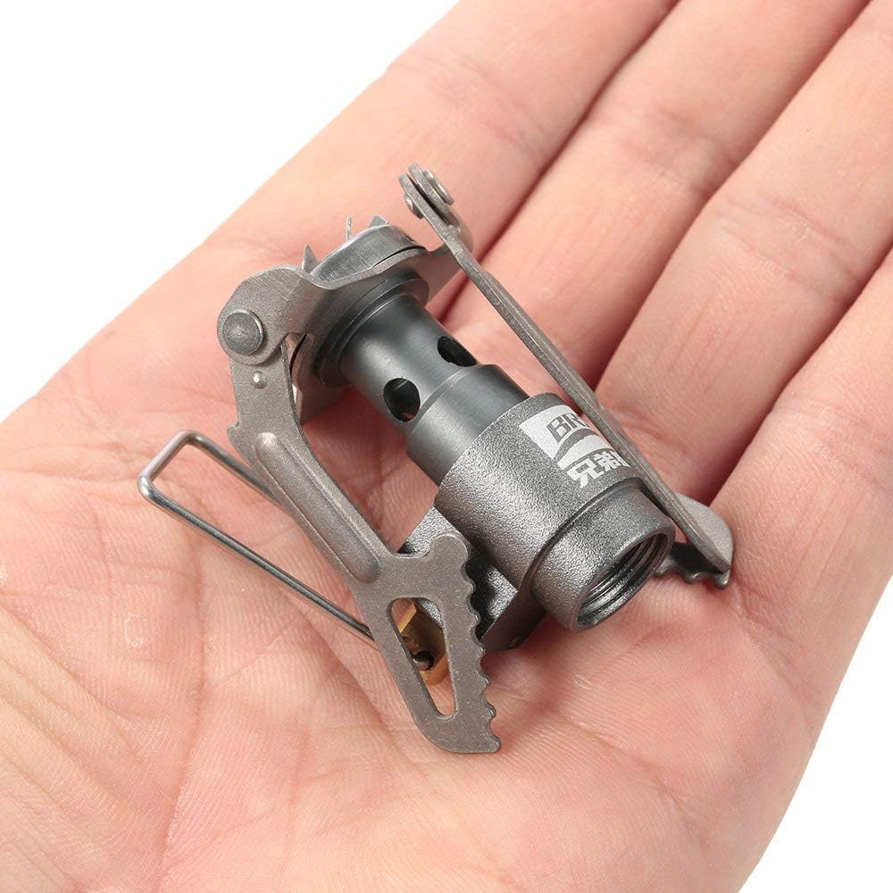 BRS Nur 25 g BRS Ultraleichter Kocher BRS-3000T Titanlegierung Campingkocher Gaskocher Outdoor-Kocher Outdoor-Kocher Gaskocher Tragbares Miniatur-Picknick … – Bild 7