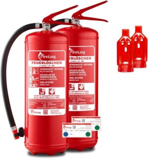2 x 6L Schaumlöscher 27A | 183B mi...