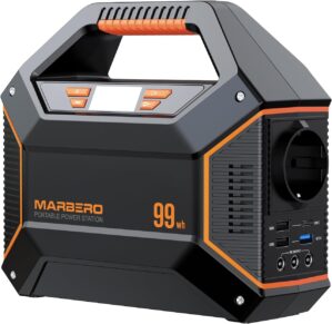MARBERO Tragbare Power Station 99 W...