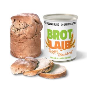 ration1 Verpacktes Brot in der Dose...