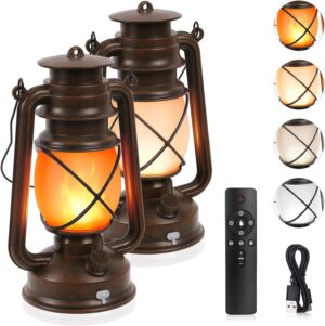 KINGLEAD LED-Vintage-Laternen, 4 di...