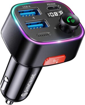 SYNCWIRE Bluetooth 5.3 FM-Transmitt...