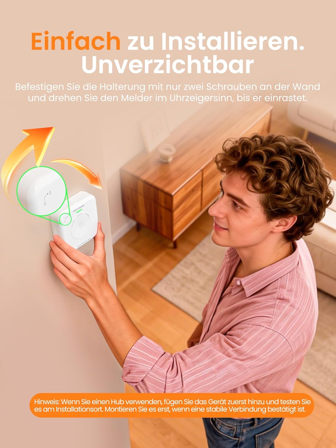 Heiman Smart Kohlenmonoxid-Detektor, Materie über Gewinde (Hub erforderlich) – CO-Detektor für SmartThings & Home Assistant, EN 50291, austauschbare Batterie, 10 Jahre Sensor, 85 dB, HS-725ES-M – Bild 7