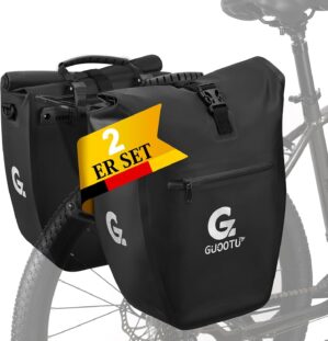 GUOOTU 2er-Set Fahrrad-Gepäcktasch...