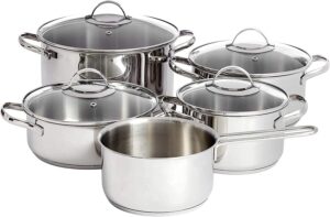 AmazonBasics 9-teiliges Induktionsk...