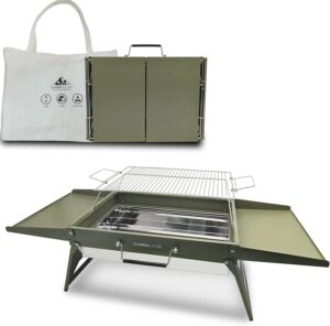 Charmline Tragbarer Holzkohlegrill,...