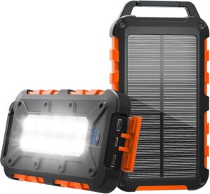 Solar Power Bank 10000 mAh PD 15 W ...