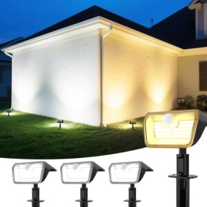 Linkind Solarleuchten 2-in-1 Außen...