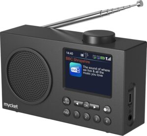 Mycket Tragbares DAB/DAB+-Radio, UK...